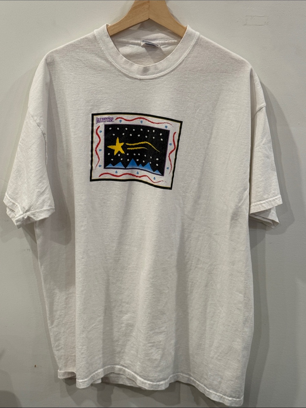 Vintage Jazzercise tshirt Joe McAlister Star graphic tshirt